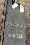 BURGER Alwyn 1908-1980 & Santjie 1908-1991