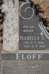 ELOFF Isabella S. 1895-1980