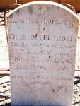 KISTNER Christina Elizabeth 1904-1909