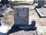 WILSON George Edward Vice 1922-1988