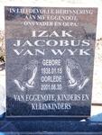 WYK Izak Jacobus, van 1938-2001