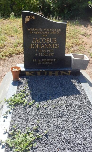 KUHN Jacobus Johannes 1919-1997