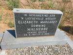 MALHERBE Elizabeth Margaret Downing nee BEUKES 1907-1984