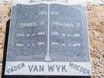 WYK Daniel J., van 1889-1968 & Johanna D. 1900-1975