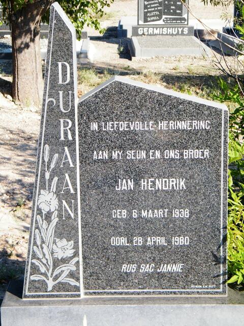 RAAN Jan Hendrik, du 1938-1980