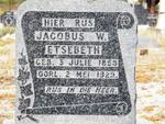 ETSEBETH Jacobus W. 1853-1929