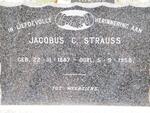 STRAUSS Jacobus C. 1887-1958