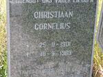 BRONKHORST Christiaan Cornelius 1901-1989