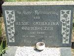 OBERHOLZER Elsie Catharina nee SWART 1906-1964