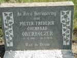 OBERHOLZER Pieter Frederik Coenraad 1906-1973