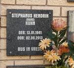 KUHN Stephanus Hendrik 1941-2013