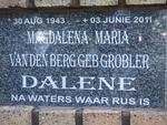 BERG Magdalena Maria, van den nee GROBLER 1943-2011