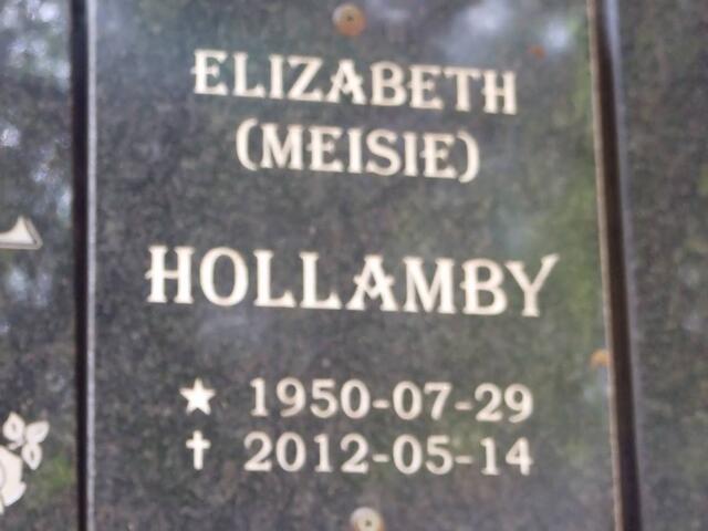 HOLLAMBY Elizabeth 1950-1912
