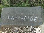 HEIDE H.A., v.d. 