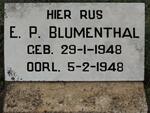 BLUMENTHAL E.P. 1948-1948