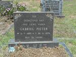 WET Gabriel Pieter, de 1885-1974