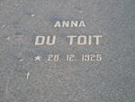 TOIT Anna, du 1925-