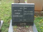 UYS Dirk Cornelius 1888-1962
