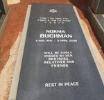 BUCHMAN Norma 1941-2008
