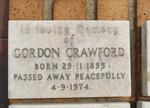 CRAWFORD Gordon 1895-1974