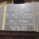 SPRONG William Peter 1906-1976 & Kelly 1924-1999