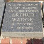WADGE Arthur 1918-1975