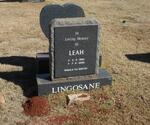 LINGOSANE Leah 1902-2006
