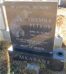 MKABANE Themba Petros 1940-2004