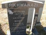 MKHWANZI Rosy 1940-2004