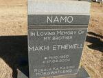 NAMO Makhi Ethewell 1950-2004