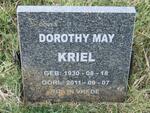 KRIEL Dorothy May 1930-2011