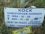 KOCK Christopher Norman 1994-2011