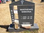MBONA Mathews 1930-2007
