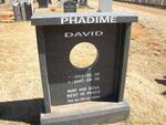 PHADIME David 1964-2007