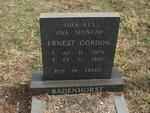 BADENHORST Ernest Gordon 1979-1982