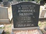 BRAACK Johannes Henning 1922-1982