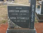 BRITS Christiaan Johannes 1903-1972 & Sophia Petronella 1889-1971