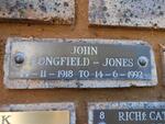JONES John, Longfield 1918-1992