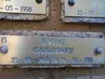 GARDINER Evine 1930-1981