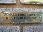 HOPKINS Thomas Myburgh 1915-2000