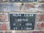 VEITCH Hilda Lilian 1906-1998