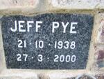 PYE Jeff 1938-2000