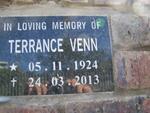 VENN Terrance 1924-2013