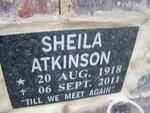 ATKINSON Sheila 1918-2011