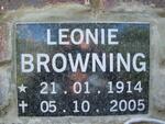 BROWNING Leonie 1914-2005
