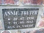 TRUTER Annie 1938-2012