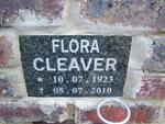CLEAVER Flora 1923-2010