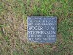 STEPHENSON Roger J.W. 1930-1982