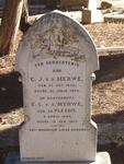 MERWE C.J., v.d. 1850-1908 & E.C. DU PLESSIS 1855-1923