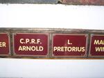 ARNOLD C.P.R.F. :: PRETORIUS L.